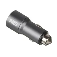 ЕРМАК Устройство зарядное автомобильное, 1xTYPE-C, 1xUSB, 3.1 A, 12/24В, металл