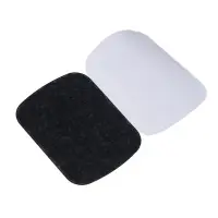 ЕРМАК  Пластина для магнитных держателей, 3.8x5 см, самоклеящаяся, черная