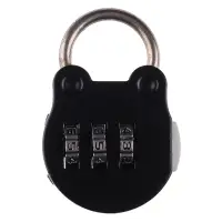 ЕРМАК Замок цифровой на блистере, металл, 3 цвета, CR-19В