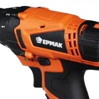 ЕРМАК Дрель-шуруповерт аккумуляторная ДША-12B, 0-550 об/мин, 1,3 Li-ion. 21 H*m, подсветка