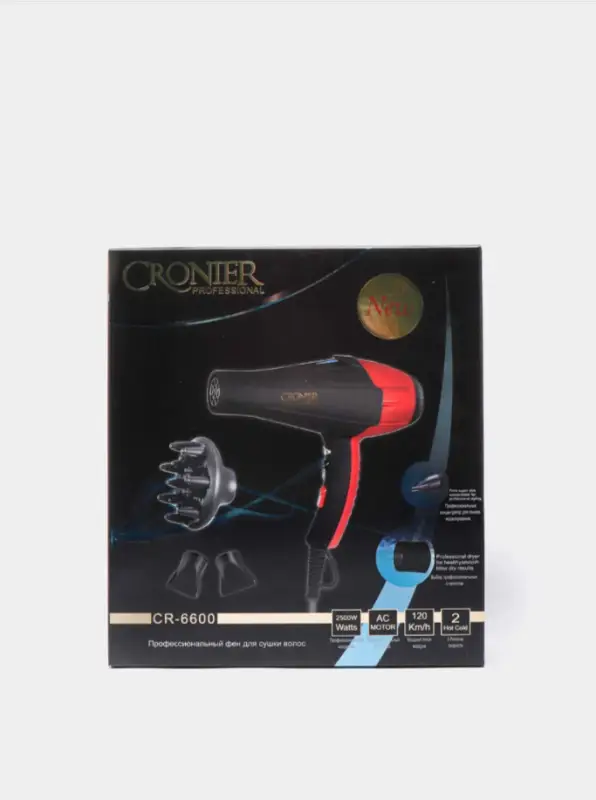Фен для волос Cronier 6600 (цвет в ассортименте)