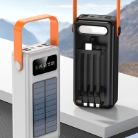 Повербанк с солнечной батареей 100000 mAh