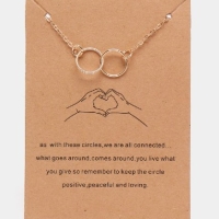 Подвеска с кармическими символами , цепочка на шею, кулон карма