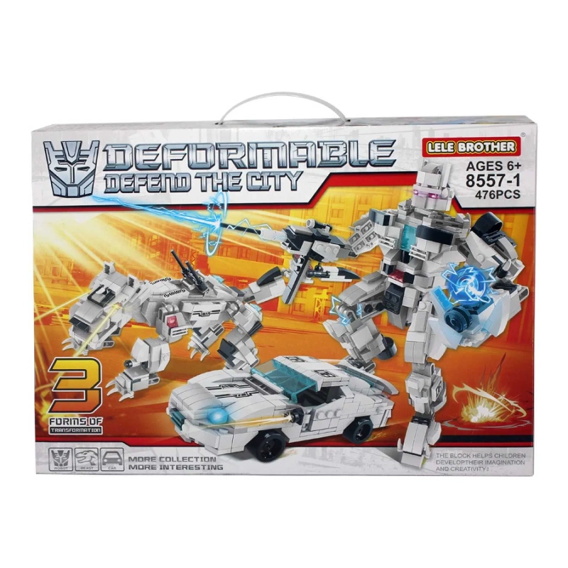 Робот трансформер/476 деталей/8557-1