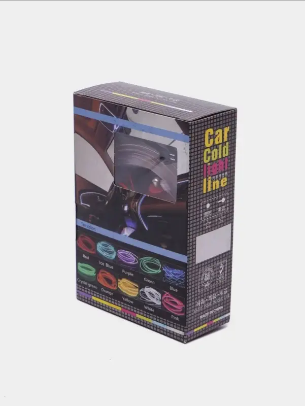 Автомобильная подсветка в салон 3 метра (цвет в ассортименте)