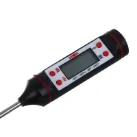 LEBEN Термощуп кухонный, max 300C, от LR44, чёрный