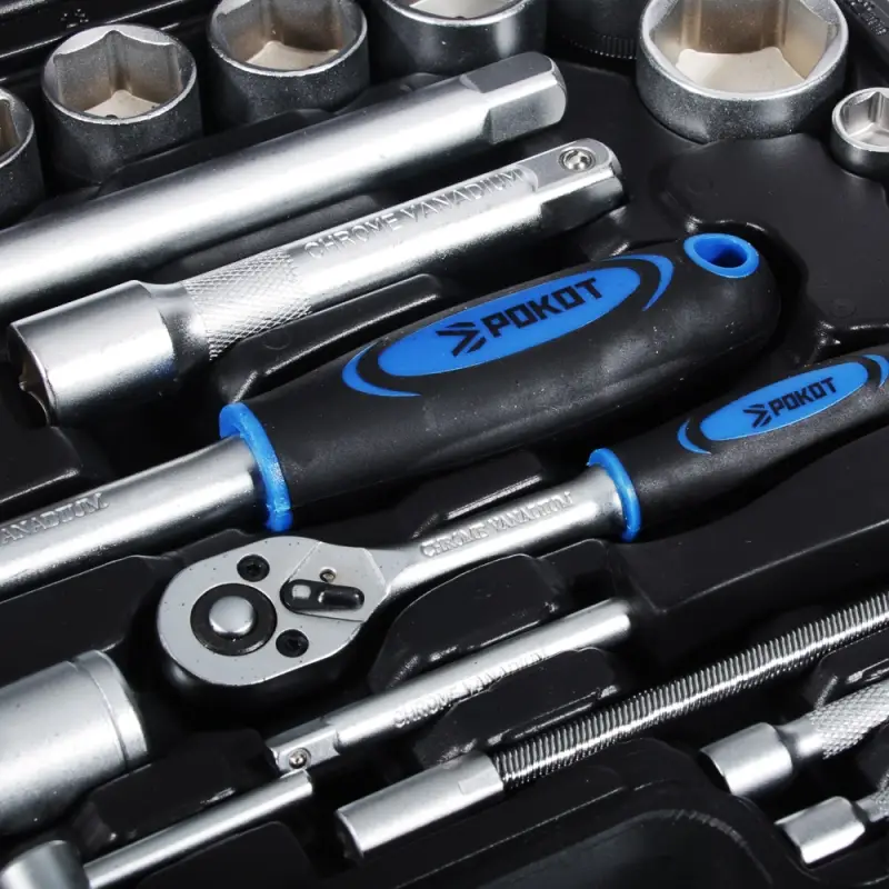 РОКОТ Набор автомобильных инструментов, 94 предмета