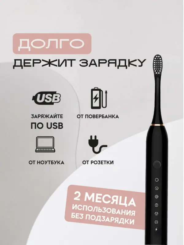 Электрическая зубная щетка