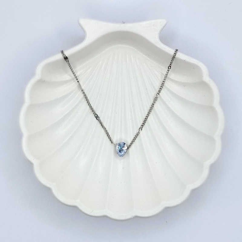 Цепочка с подвеской, капелька