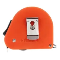 ЕРМАК Рулетка "СОФТ-ТАЧ", 5м х 19мм, одинарный зацеп, корпус PP