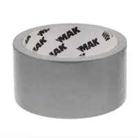 ЕРМАК Клейкая лента армированная серебряная 48мм х 10м, (инд.упаковка)