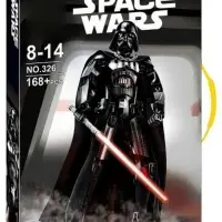 Конструктор 3D модель Дарт Вейдер - 168 деталей