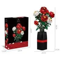 Конструктор Flowers - Букет роз, 818 деталей