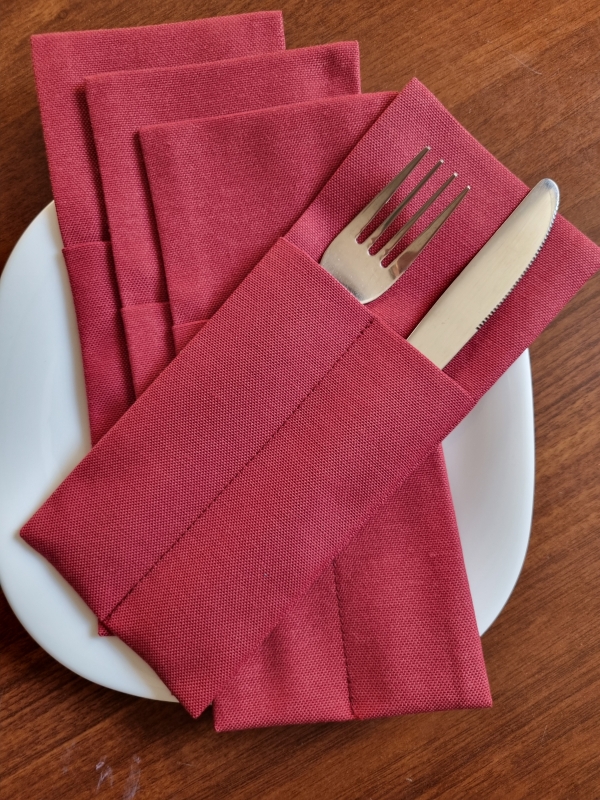 Конверты для сервировки Вишня 4 шт.