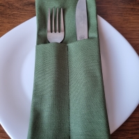 Конверты для сервировки зеленые 4 шт. Конверты для сервировки зеленые 4 шт.