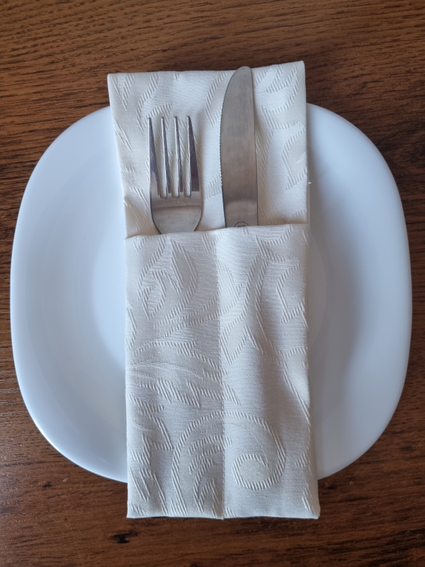 Конверты для сервировки Ричард молочные 4 шт.