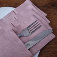 Конверты для сервировки Розовые 4 шт.