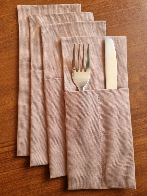 Конверты для сервировки Шоколад 4 шт.