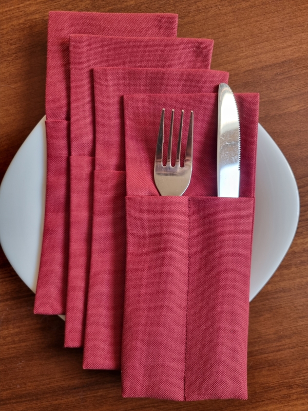 Конверты для сервировки Вишня 4 шт.