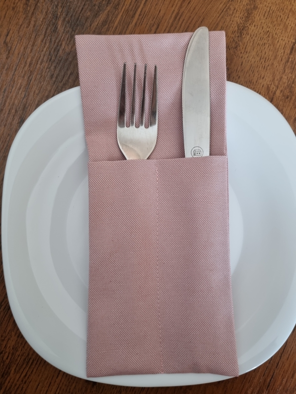 Конверты для сервировки Розовые 4 шт.