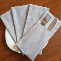 Конверты для сервировки Серые 4 шт.