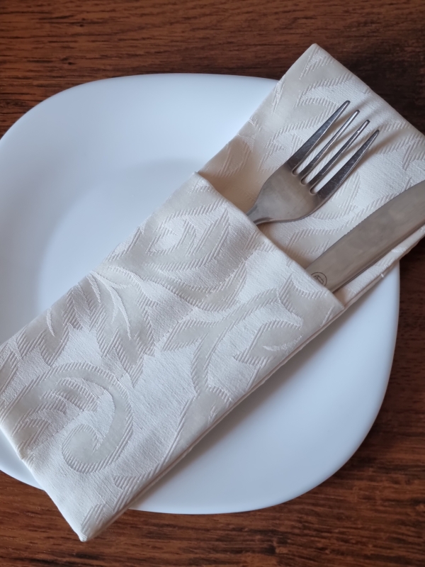 Конверты для сервировки Ричард молочные 4 шт.