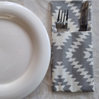 Конверты для сервировки Геометрия 4 шт.