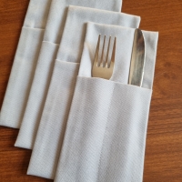 Конверты для сервировки Серые 4 шт.