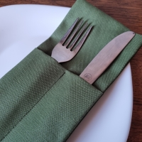 Конверты для сервировки зеленые 4 шт. Конверты для сервировки зеленые 4 шт.