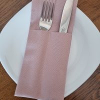 Конверты для сервировки Розовые 4 шт.