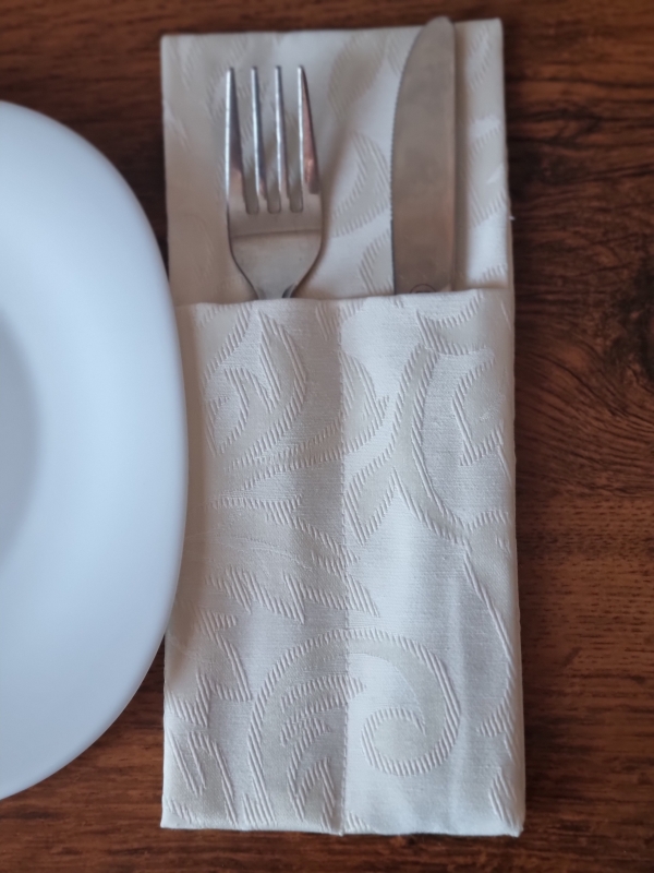 Конверты для сервировки Ричард молочные 4 шт.