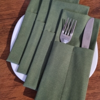 Конверты для сервировки зеленые 4 шт. Конверты для сервировки зеленые 4 шт.