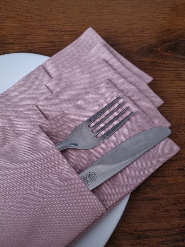 Конверты для сервировки Розовые 4 шт.