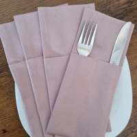 Конверты для сервировки Розовые 4 шт.