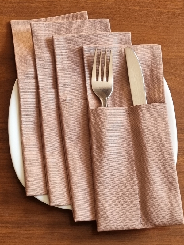 Конверты для сервировки Шоколад 4 шт.