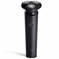 Электробритва мужская Enchen Victor, роторная электрическая бритва для мужчин с плавающими головками для сухого бритья, черная Электробритва мужская Enchen Victor, роторная электрическая бритва для мужчин с плавающими головками для сухого бритья, черная