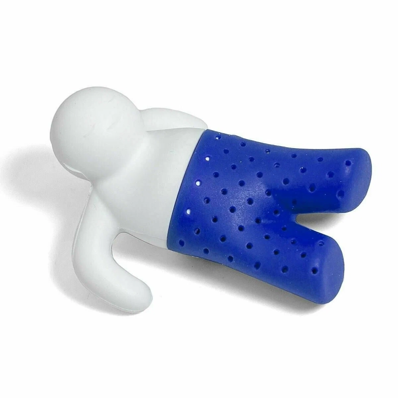 Ситечко для заварки Ситечко для заварки "Человечек" синий