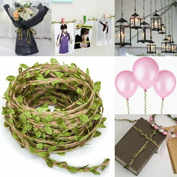 Веревка декоративная «Листочек» 5м Веревка декоративная «Листочек» 5м