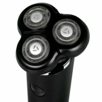 Электробритва мужская Enchen Victor, роторная электрическая бритва для мужчин с плавающими головками для сухого бритья, черная Электробритва мужская Enchen Victor, роторная электрическая бритва для мужчин с плавающими головками для сухого бритья, черная