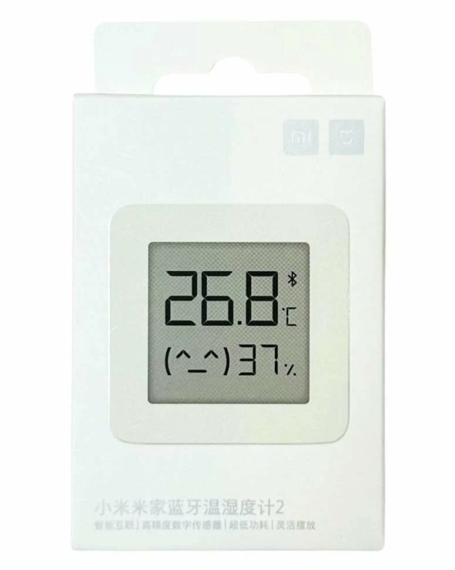 Датчик температуры и влажности, метеостанция Mijia Temperature and Humidity Sensor 2, белый Датчик температуры и влажности, метеостанция Mijia Temperature and Humidity Sensor 2, белый