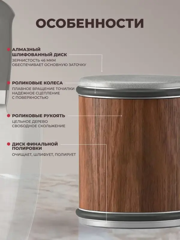 Точилка роликовая (для ножей и ножниц)