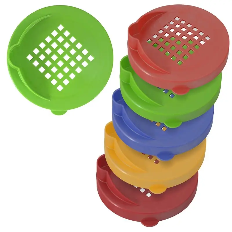 Крышка сливная для банок диаметр 8 см (ассортимент)