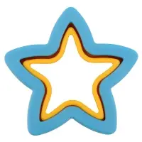 Форма для печенья, набор 2 шт, "Звездный дуэт"