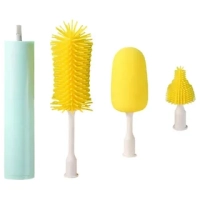 Электрическая щетка для чистки бутылок с 3-мя насадками