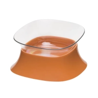 Миска на подставке коричневая Миска на подставке коричневая