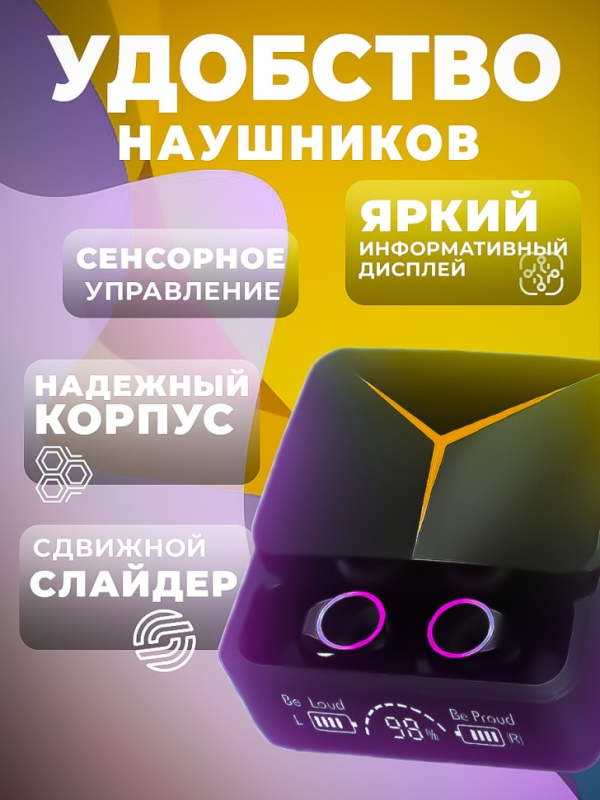 Беспроводные игровые наушники M90 Pro