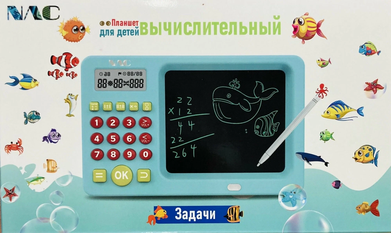 Электронный планшет-калькулятор для рисования и для арифметики
