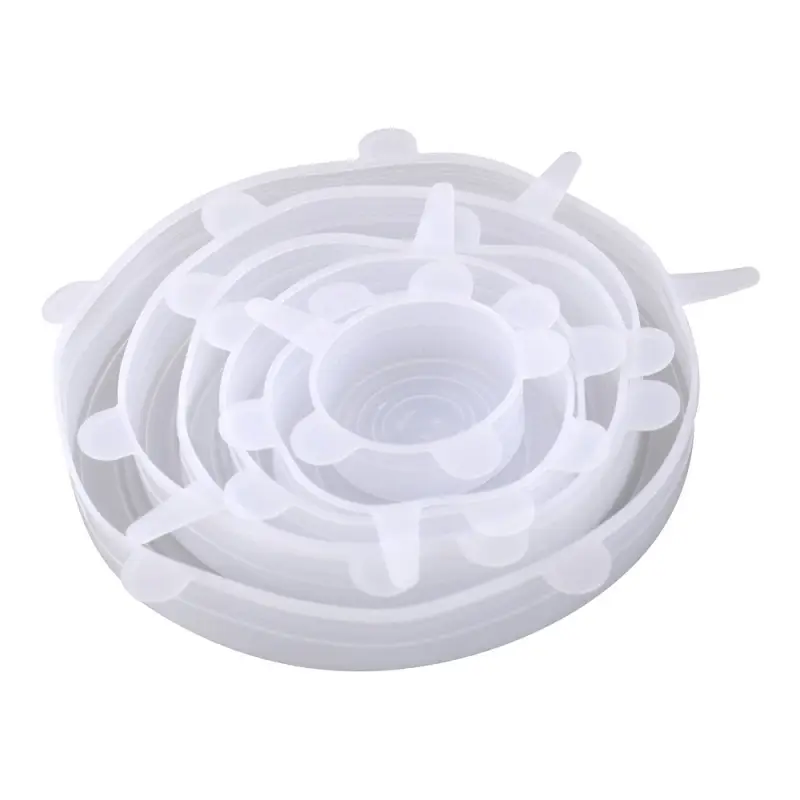 Крышки силиконовые 6 шт