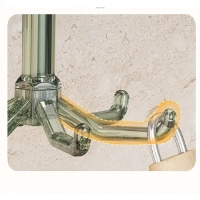 Крючок на присосках настенный вращающийся (цвет в ассортименте)