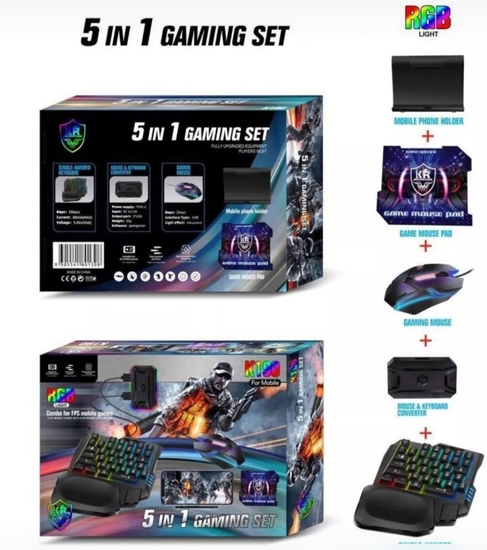 Игровой набор для смартфона 5в1